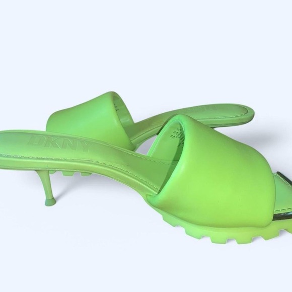 DKNY Neon "Zest" Slip On Kitten Heels - Picture 4 of 5